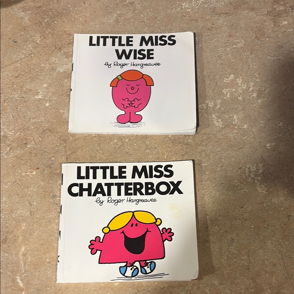 Little Miss Wise and Little Miss Chatterbox Book Set